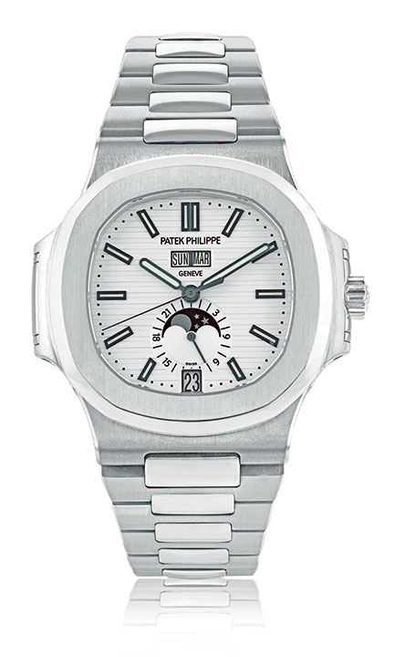 Patek Philippe Nautilus Stainless Steel Wristwatch