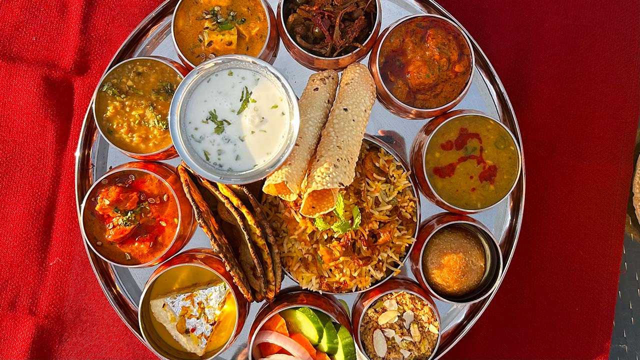 Rajasthani Thali