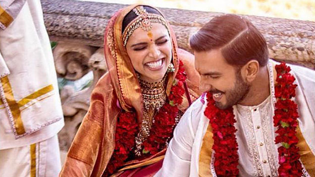 Deepika Padukone, Ranveer Singh return in matching Sabyasachi kurta sets, Vogue India