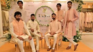 Tasva Launches Spectacular Flagship Store in Hyderabad with Grand Baraat Led by Superstar Naga Chaitanya