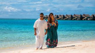 Bipasha Basu & Karan Singh Grover's Enchanting Family Celebration at OZEN RESERVE BOLIFUSHI