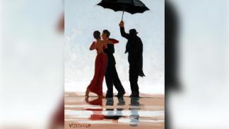 Banksy's Environmental Statement - Vettriano Reimagining Fetches Millions at Sotheby's