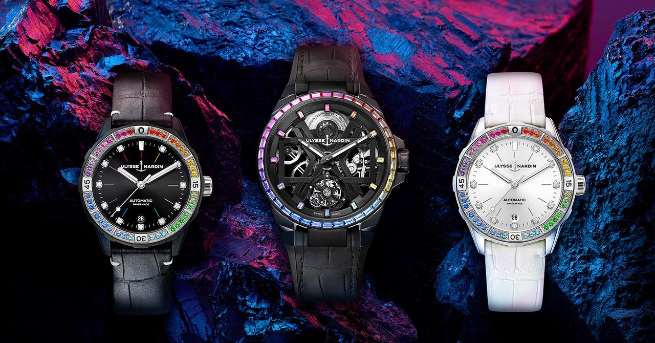 Swiss Luxury Watchmaker Ulysse Nardin Introduces the Blast Rainbow